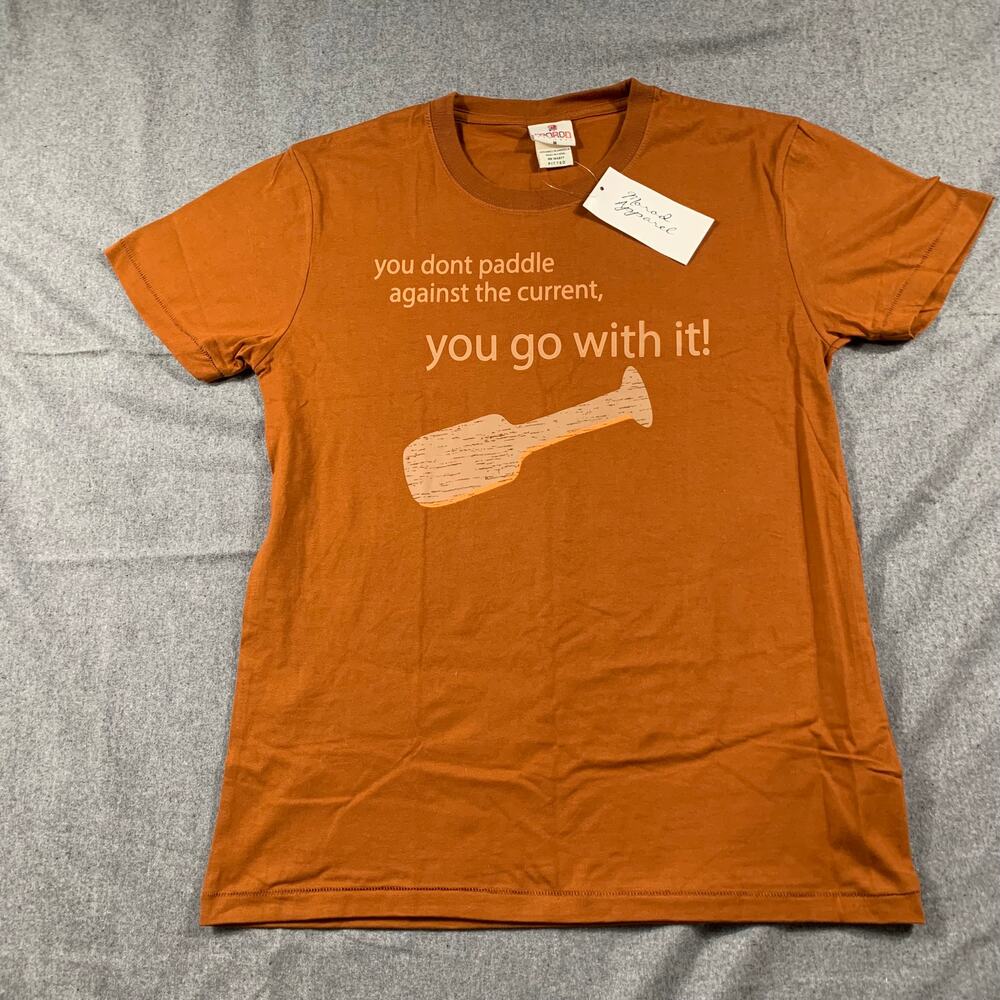 Morod Apparel Shirt Adult Medium Brown Casual T Shirt